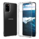 For Galaxy S20+ Four-Corner Anti-Drop Ultra-Thin Transparent TPU Phone Case(Transparent) - 1