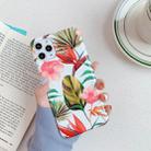 For iPhone 11 Smooth Flower Series IMD TPU Mobile Phone Case(PatternStrelitzia KF5) - 1