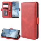 For Oppo Reno3 5G Dual-side Magnetic Buckle Horizontal Flip Leather Case with Holder & Card Slots & Wallet(Red) - 1