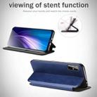 For Samsung Galaxy S20 Integrated Electricity Pressing Retro Texture Magnetic TPU+PU Leather Case with Card Slot & Holder(Black) - 8