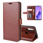 For Oppo A8 R64 Texture Single Horizontal Flip Protective Case with Holder & Card Slots & Wallet& Photo Frame(Brown) - 1