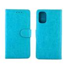 For  Galaxy S20+ Crazy Horse Texture Leather Horizontal Flip Protective Case with Holder & Card Slots & Wallet & Photo Frame(Baby Blue) - 2