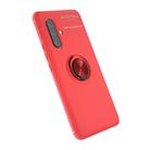 For Vivo X30 Metal Ring Holder 360 Degree Rotating TPU Case(Red+Red) - 1