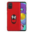 For Galaxy A51 / M40s 360 Rotary Multifunctional Stent PC+TPU Case with Magnetic Invisible Holder(Red) - 1