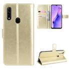 For Oppo A8 Retro Crazy Horse Texture Horizontal Flip Leather Case with Holder & Card Slots & Photo Frame(Gold) - 9