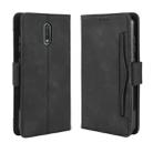 For Nokia 2.3 Wallet Style Skin Feel Calf Pattern Leather Case with Separate Card Slots & Holder & Wallet & Photo Frame(Black) - 1