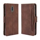 For Nokia 2.3 Wallet Style Skin Feel Calf Pattern Leather Case with Separate Card Slots & Holder & Wallet & Photo Frame(Brown) - 1