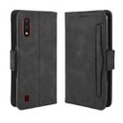 For Galaxy A01 Wallet Style Skin Feel Calf Pattern Leather Case with Separate Card Slots & Holder & Wallet & Photo Frame(Black) - 1