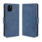 For Galaxy M60S / A81 / Note 10 Lite Wallet Style Skin Feel Calf Pattern Leather Case with Separate Card Slots & Holder & Wallet & Photo Frame(Blue) - 1