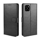 For Galaxy A81/M60S/Note 10 Lite Retro Crazy Horse Texture Horizontal Flip Leather Case with Holder & Card Slots & Photo Frame(Black) - 1
