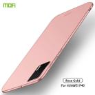 For Huawei P40 MOFI Frosted PC Ultra-thin Hard Case(Rose Gold) - 1