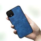 For Google Pixel 4 XL PINWUYO Zun Series PC + TPU + Skin Patch Waterproof Anti-fall All-inclusive Protective Shell(Blue) - 1