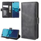 For Huawei P40 Dual-side Magnetic Buckle Horizontal Flip PU Leather Case with Holder & Card Slots & Wallet(Black) - 1
