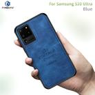 For Galaxy S20 Ultra PINWUYO Zun Series PC + TPU + Skin Waterproof And Anti-fall All-inclusive Protective Shell(Blue) - 1