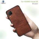 For Huawei Nova 6 SE PINWUYO Zun Series PC + TPU + Skin Waterproof And Anti-fall All-inclusive Protective Shell(Brown) - 1