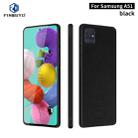 For Galaxy A51 / M40s PINWUYO Pin Rui Series Classical Leather Texture PC + TPU Waterproof  Anti-fall All-inclusive Protective Case Shell(Black) - 1