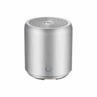 EWA A107 TWS Portable Super Mini Bluetooth Speaker Wireless Subwoofer Boom Box Computer Speakers Bocinas Shower Speaker(Silver) - 1