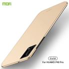 For Huawei P40 Pro MOFI Frosted PC Ultra-thin Hard Case(Gold) - 1
