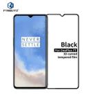 For OnePlus 7T PINWUYO 9H 3D Curved Full Screen Explosion-proof Tempered Glass Film(Black) - 1
