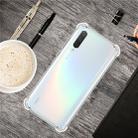 For Xiaomi Mi 10 Four-Corner Anti-Drop Ultra-Thin Transparent TPU Phone Case(Transparent) - 1