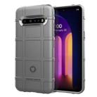 For LG V60 ThinQ Full Coverage Shockproof TPU Case(Grey) - 1