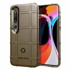 For Xiaomi Mi 10 / Mi 10 Pro Full Coverage Shockproof TPU Case(Brown) - 1