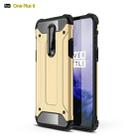 For OnePlus 8 Magic Armor TPU + PC Combination Case(Gold) - 1