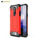 For OnePlus 8 Magic Armor TPU + PC Combination Case(Red) - 1