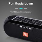 T&G TG182 Portable Column Wireless Stereo Music Box Solar Power waterproof USB AUX FM radio super bass(Blue) - 8