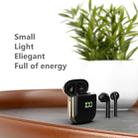 WK60 TWS Bluetooth Earphone Pop-up LED Display Wireless Sport Headphone 5D Stereo Headsets with Charging Box(Black+Gold) - 5