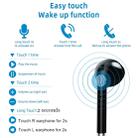 WK60 TWS Bluetooth Earphone Pop-up LED Display Wireless Sport Headphone 5D Stereo Headsets with Charging Box(Black+Gold) - 10