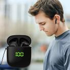 WK60 TWS Bluetooth Earphone Pop-up LED Display Wireless Sport Headphone 5D Stereo Headsets with Charging Box(Black+Gold) - 14