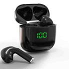 K6 TWS LED Digital Display Bluetooth 5.1 Earphone with Charging Box(Black) - 1