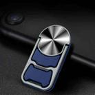 Car Desktop Stand Magnetic Rotating Metal Holder with Beer Opener(Blue) - 1