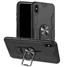 For iPhone XS Max Shockproof PC + TPU Protective Case with Beer Opener & Car Holder(Black) - 1