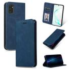For Galaxy S20 Plus Retro Skin Feel Business Magnetic Horizontal Flip Leather Case(Navy Blue) - 1