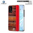 For Huawei P40 Pro PINWUYO Pindun Series Slim 3D Flashing All-inclusive PC Case(Red) - 1