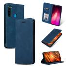 For Xiaomi Redmi Note 8T Retro Skin Feel Business Magnetic Horizontal Flip Leather Case(Navy Blue) - 1