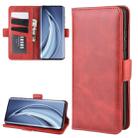 For Xiaomi Mi 10 Dual-side Magnetic Buckle Horizontal Flip Leather Case with Holder & Card Slots & Wallet(Red) - 1