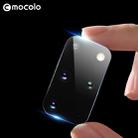 For Galaxy S20+ 2pcs mocolo 0.15mm 9H 2.5D Round Edge Rear Camera Lens Tempered Glass Film - 1