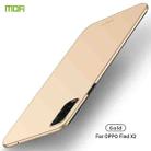 For OPPO Find X2 MOFI Frosted PC Ultra-thin Hard Case(Gold) - 1