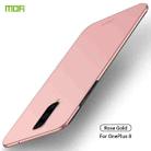 For  OnePlus 8 MOFI Frosted PC Ultra-thin Hard Case(Rose gold) - 1