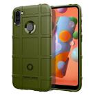 For Galaxy A11  Full Coverage Shockproof TPU Case(Army Green) - 1