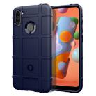 For Galaxy A11  Full Coverage Shockproof TPU Case(Blue) - 1