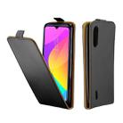 For Xiaomi Mi CC9 Business Style Vertical Flip TPU + PU Leather Case with Card Slot(Black) - 1