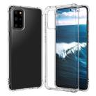 For Huawei P40 Four-Corner Anti-Drop Ultra-Thin Transparent TPU Phone Case(Transparent) - 1