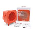 Oneder V9 Fabric Portable Wireless Bluetooth Speaker Portable Card Subwoofer Creative Gift Mini Speaker(Orange) - 9