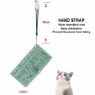 For iPhone 11 Cute Cat and Dog Embossed Horizontal Flip PU Leather Case with Holder / Card Slot / Wallet / Lanyard(Grass Green) - 8