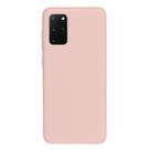 For Galaxy S20 Plus Frosted Candy-Colored Ultra-thin TPU Phone Case(Pink) - 1