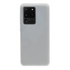 For Galaxy S20 Ultra Frosted Candy-Colored Ultra-thin TPU Phone Case(White) - 1